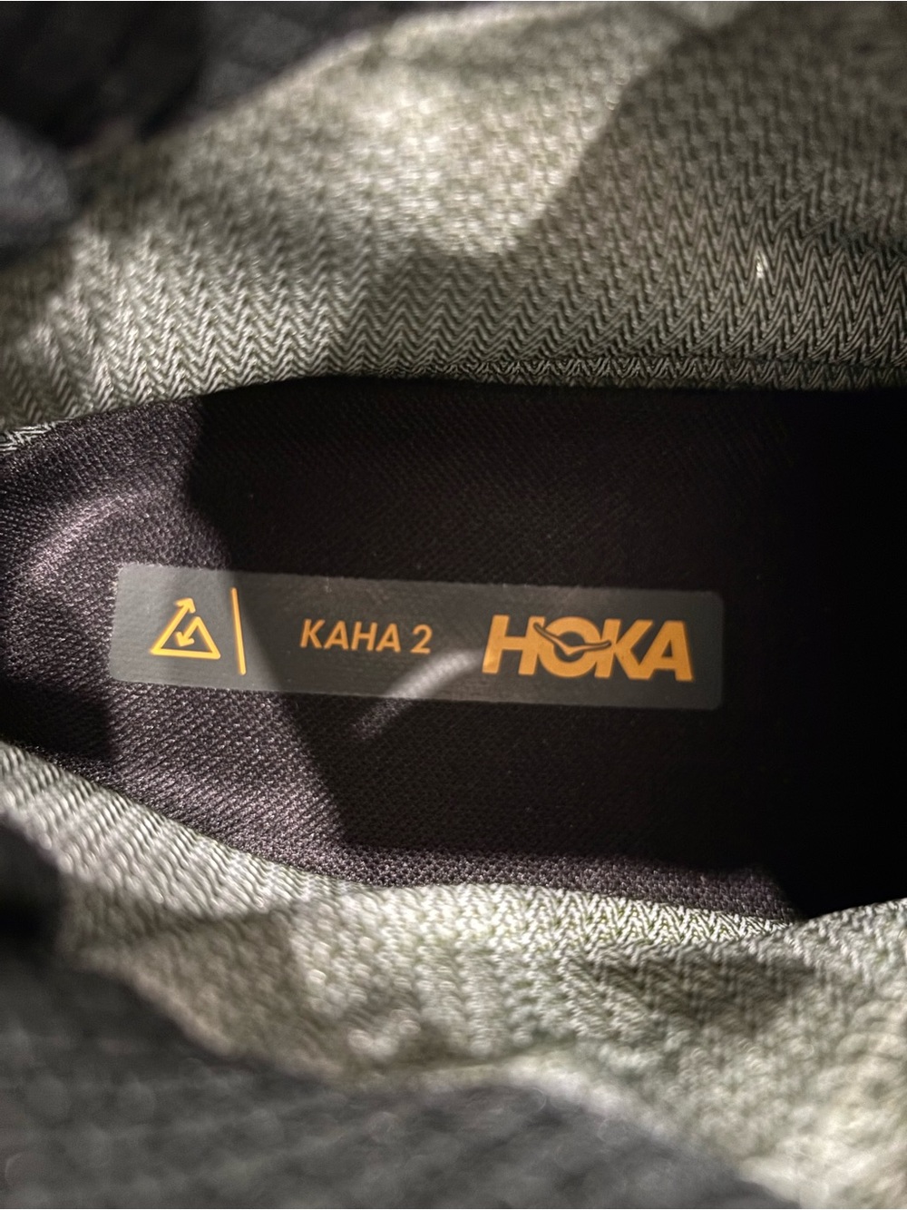 Hoka Kaha 2 Gore Tex Olive Green Waterproof Hiking Boots - Picture 6 of 9